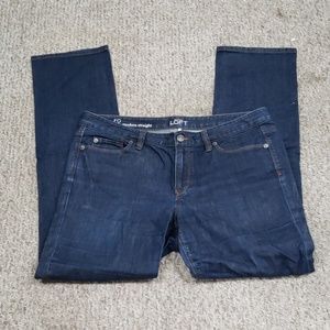 Loft Modern Straight Jeans